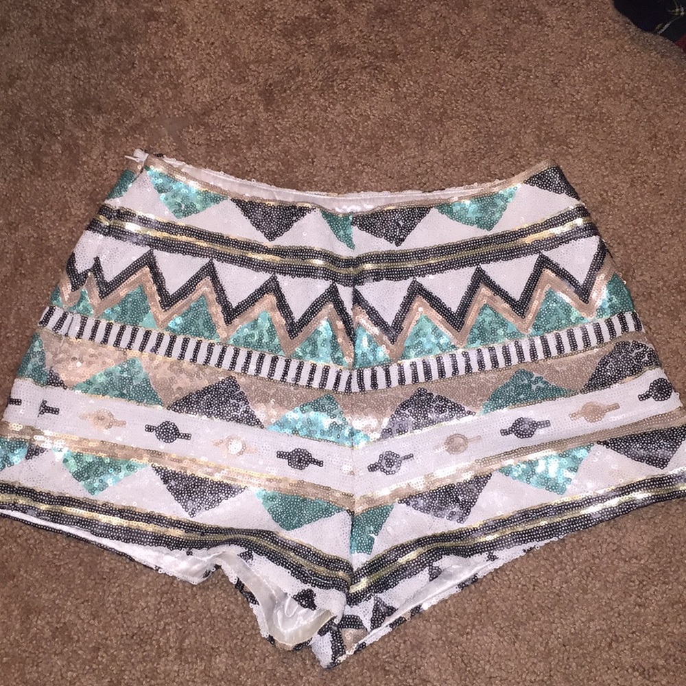 Sequin Shorts
